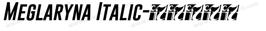 Meglaryna Italic字体转换